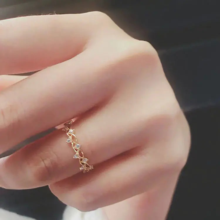 Light Luxury S925 Sterling Silver Fashion Ring